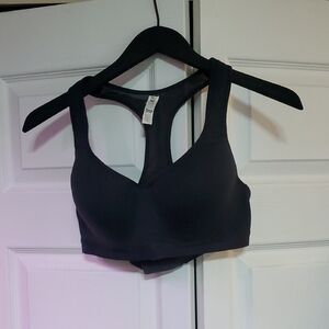 Black Sports Bra